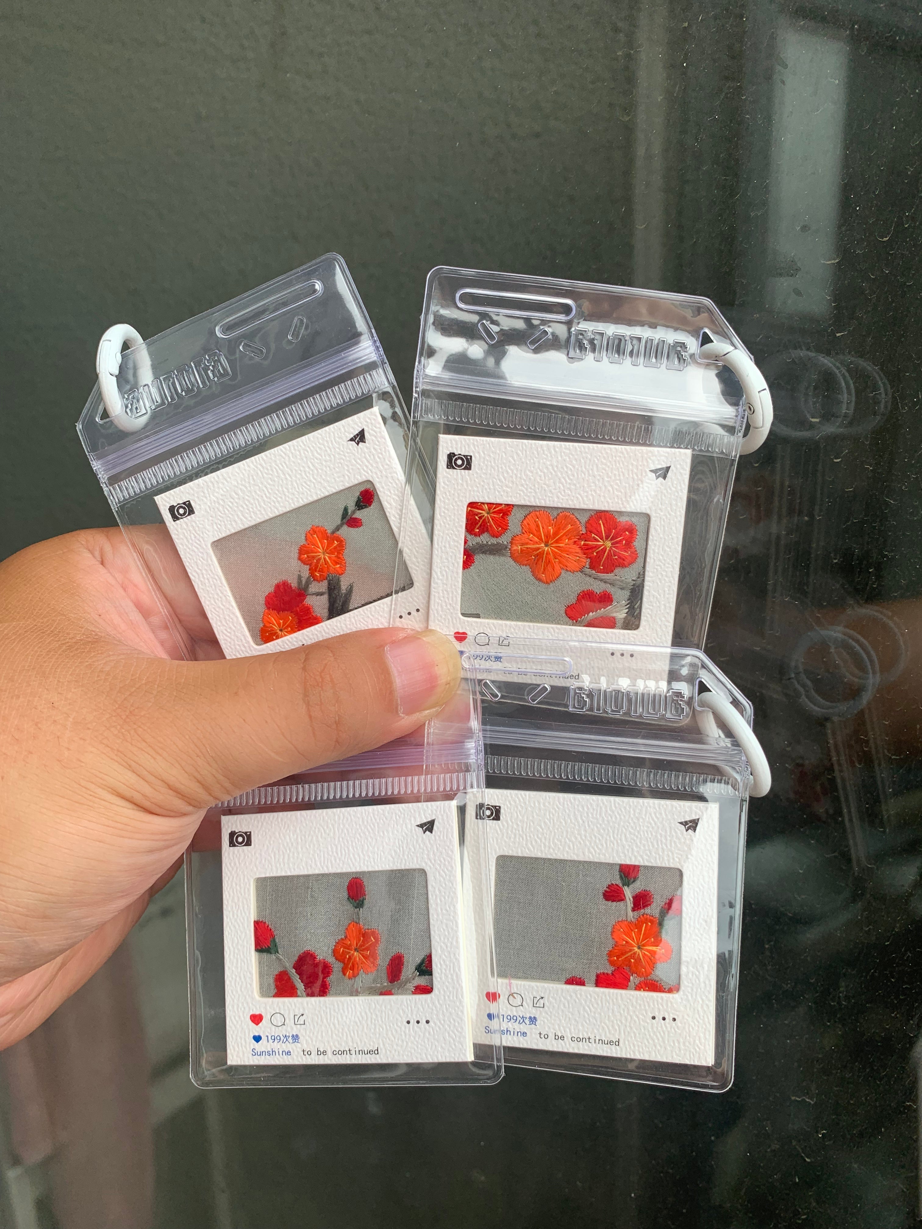 Suzhou Embroidery Plum Blossom Pendant